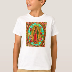 Our Lady Guadalupe Mexican Saint Virgin Mary T-Shirt