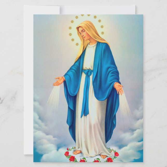 Our Lady Immaculate Conception Card (Front)