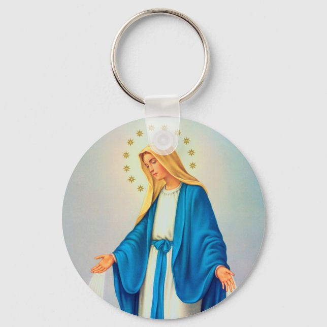 Our Lady Immaculate Conception Key Ring (Front)