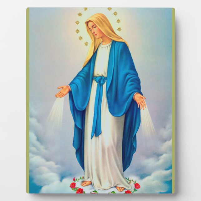 Our Lady Immaculate Conception Plaque (Front)