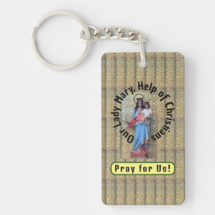 Our Lady Mary, Help of Christians Key Ring