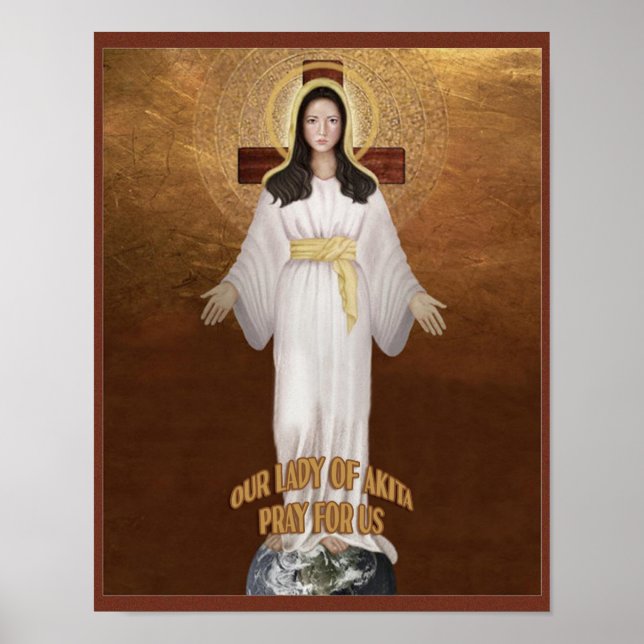 Our Lady of Akita Poster (Front)