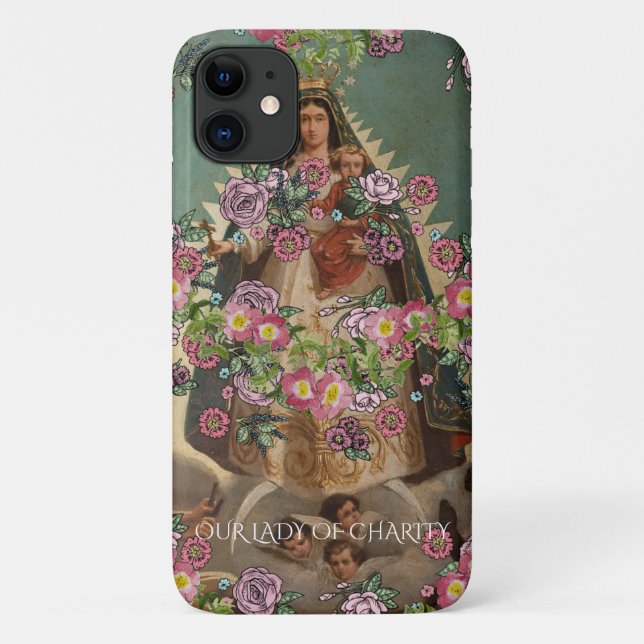 OUR LADY OF CHARITY Case-Mate iPhone CASE (Back)