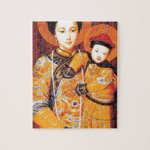 Our Lady of China (中华圣母, 中華聖母) Chi Jigsaw Puzzle