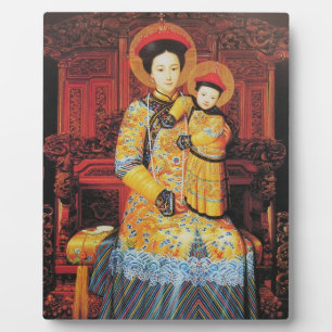 Our Lady of China (中华圣母, 中華聖母) Chi Plaque
