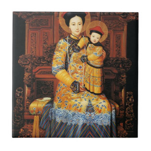 Our Lady of China (中华圣母, 中華聖母) Chi Tile