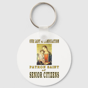 OUR LADY of CONSOLATION Key Ring