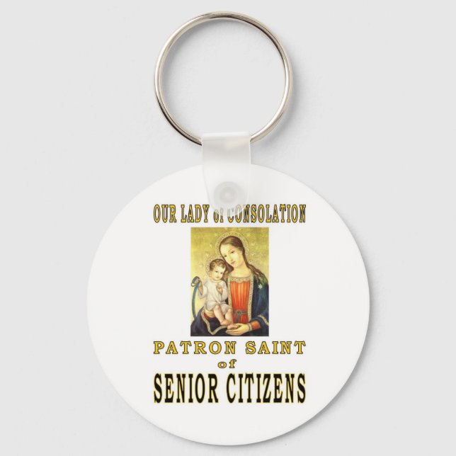 OUR LADY of CONSOLATION Key Ring (Front)
