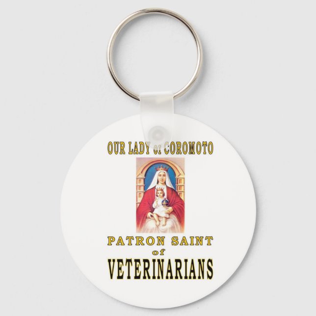 OUR LADY of COROMOTO Key Ring (Front)