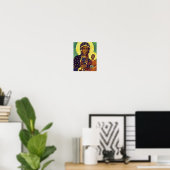 Our lady of Czestochowa Black Madonna Icon Poland Poster (Home Office)