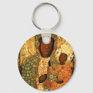 Our Lady of Czestochowa Black Madonna Poland gift Key Ring