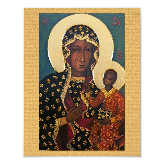 Our Lady of Czestochowa Photo Print (Front)