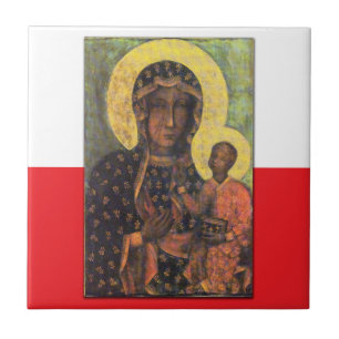 Our Lady of Czestochowa Tile