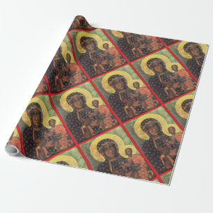 Our Lady of Czestochowa Wrapping Paper