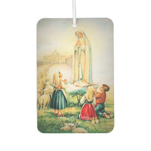 Our Lady of Fatima 1917 Car Air Freshener