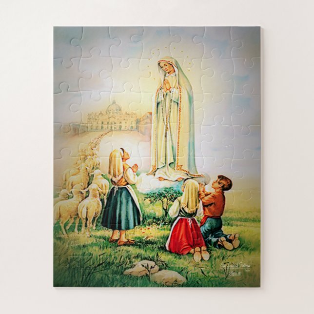 Our Lady of Fatima 1917 Jigsaw Puzzle (Vertical)