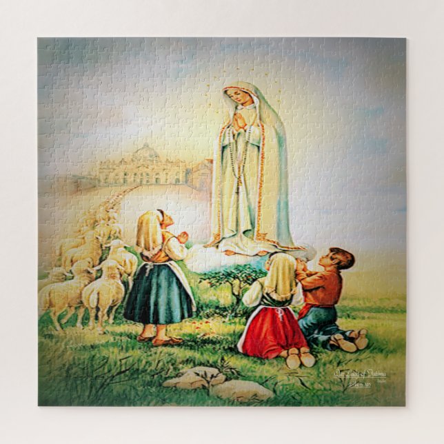 Our Lady of Fatima 1917 Jigsaw Puzzle (Vertical)