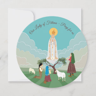 Our Lady of Fatima and the shepherds birthday