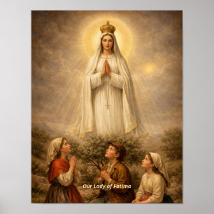 Our Lady of Fatima Art Print