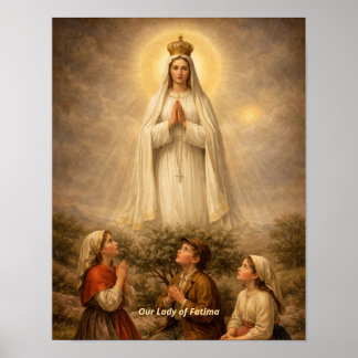 Our Lady of Fatima Art Print
