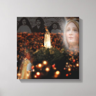 OUR LADY OF FATIMA CANVAS PRINT