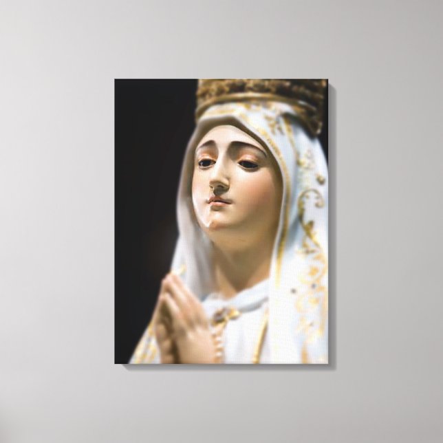 OUR LADY OF FATIMA CANVAS PRINT (Front)