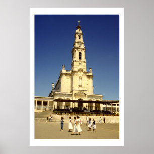 Our Lady of Fatima Church, Lisbon Portugal Poster