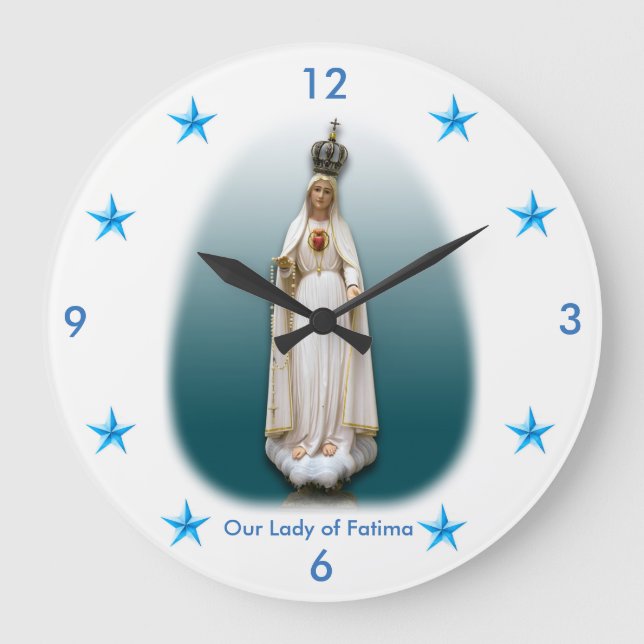 Our Lady of Fatima Clock (Front)