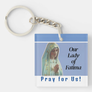 Our Lady of Fatima Key Ring