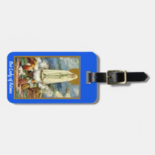Our Lady of Fatima Luggage Tag