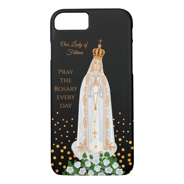 Our Lady of Fatima Night Procession Case-Mate iPhone Case (Back)