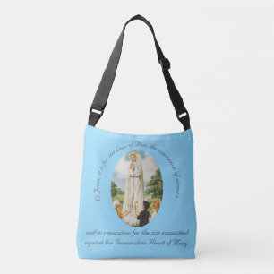 Our Lady of Fatima Personalised Crossbody Bag