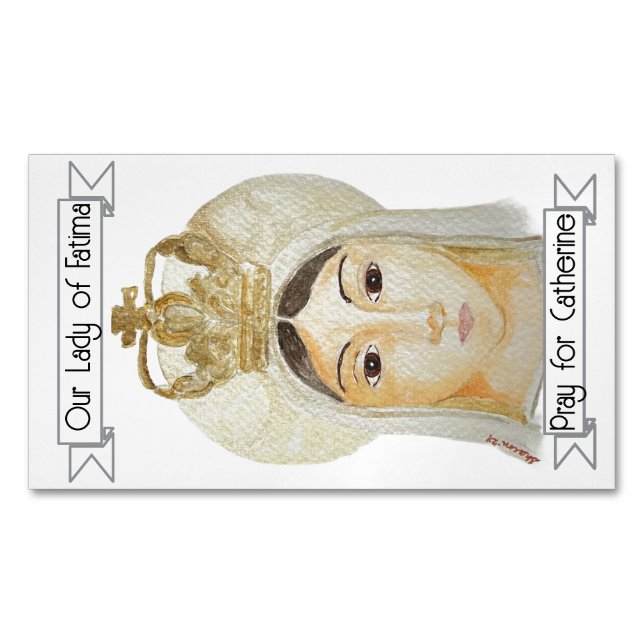 Our Lady of Fatima Prayer Magnet (Front)