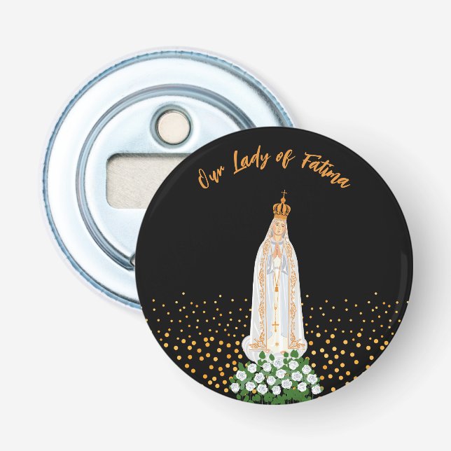 Our Lady of Fatima Procession of Candles Bottle Opener (Front)