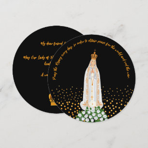 Our Lady of Fatima Procession of Candles Invitation