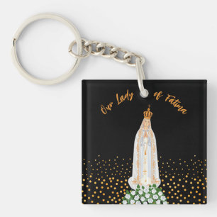Our Lady of Fatima Procession of Candles Key Ring