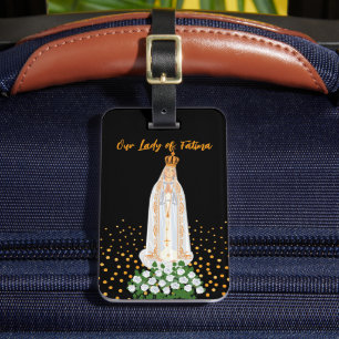 Our Lady of Fatima Procession of Candles Luggage Tag