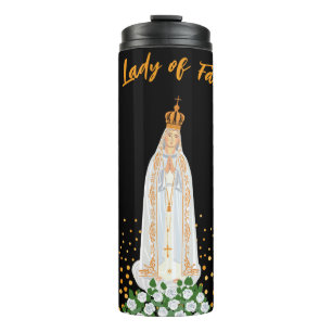 Our Lady of Fatima Procession of Candles Thermal Tumbler
