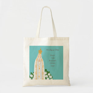 Our Lady of Fatima Procession of Candles Tote Bag