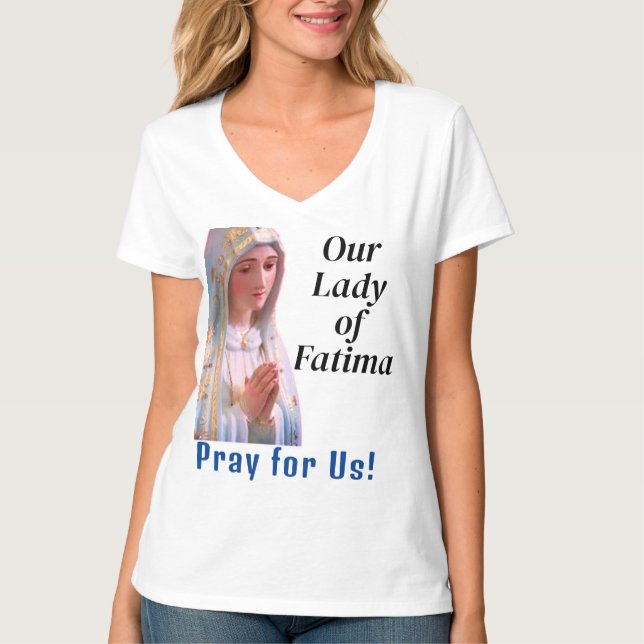 Our Lady of Fatima T-Shirt (Front)