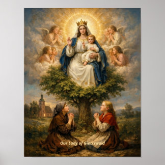 Our Lady of Gietrzwald Art Print