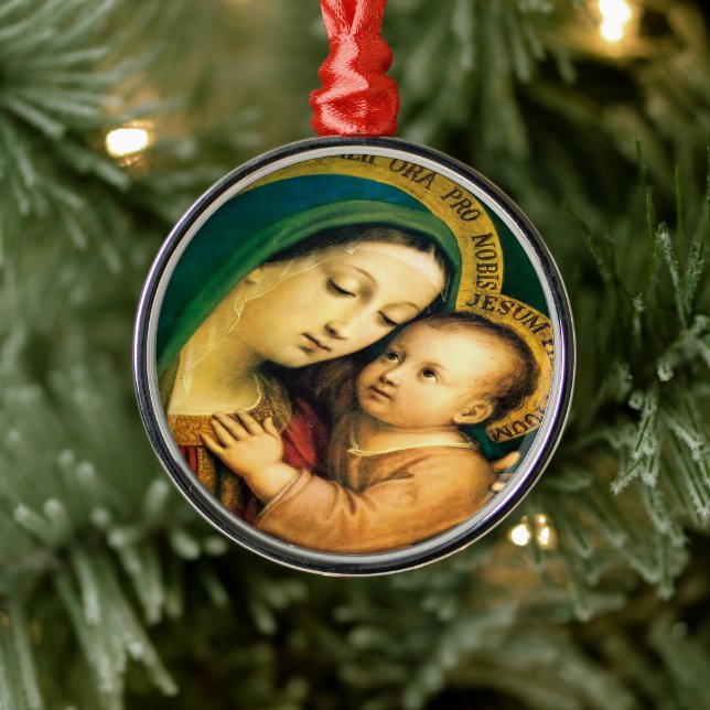 Our Lady of Good Counsel by Litany Lane Metal Tree Decoration (Tree)