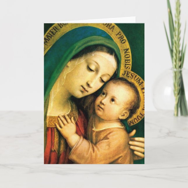 Our Lady Of Good Counsel Card (Front)