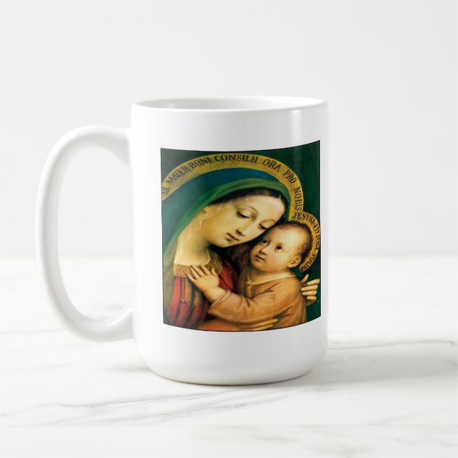 Our Lady of Good Counsel Coffee Mug (Left)