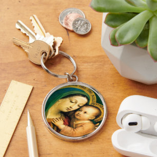 Our Lady of Good Counsel Key Ring