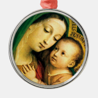 our lady of good counsel metal tree decoration
