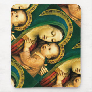 our lady of good counsel please pray for us ! mouse mat