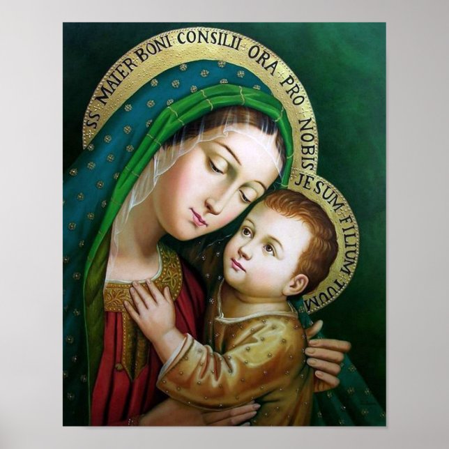Our Lady of Good Counsel Poster (Front)