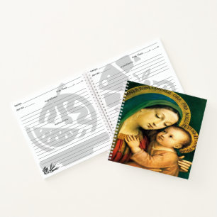 Our Lady of Good Counsel with Prayer Notebook