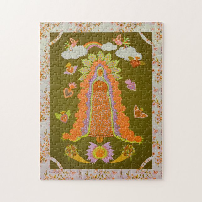 Our Lady of Guadalupe 11x14 Jigsaw Puzzle (Vertical)
